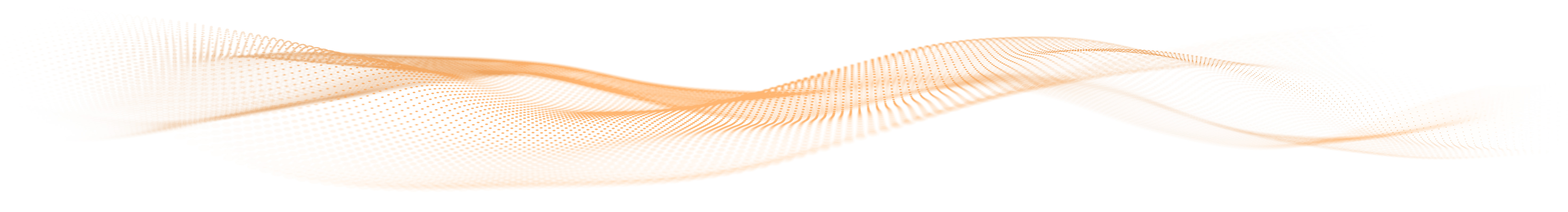 粒子の波のオレンジのグラフィック