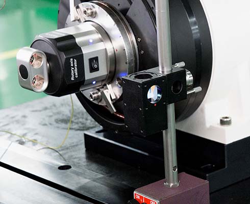 Haozhi employs Renishaw’s XL-80 interferometer and XR20-W rotary axis calibrator for inspection of its linear motors