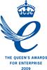 Queen's Award for Enterprise 2009 (blue)