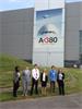 The Renishaw Engineering Experience 2014 winning students visit Airbus