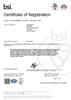 Certificate (management systems) Certificate – Renishaw Group FM10671 – ISO9001