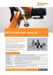 Flyer:  RCS Hollow ball clamp kit informational